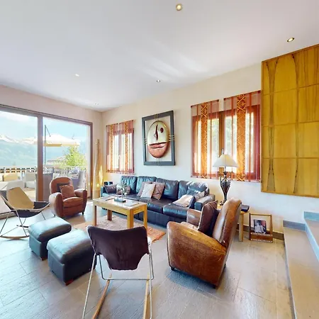 Majestic With Indoor Pool Chalet Nendaz